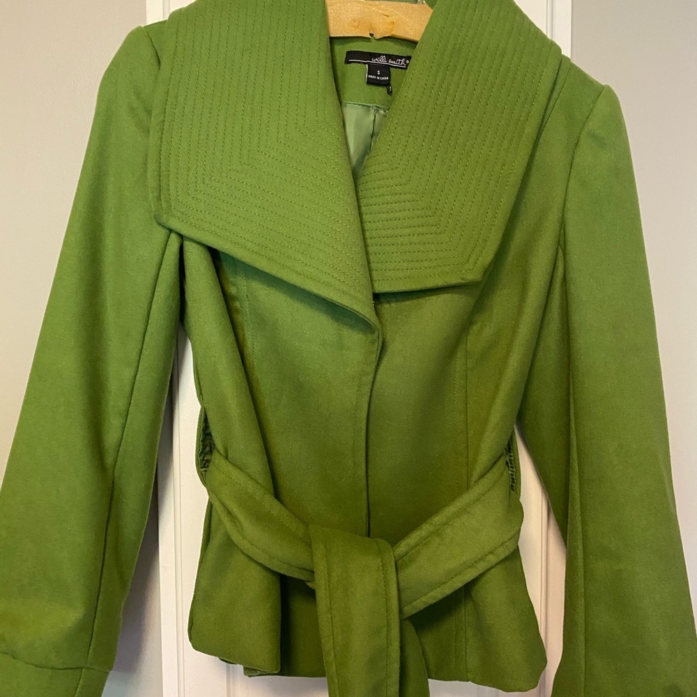 Green Pea Coat